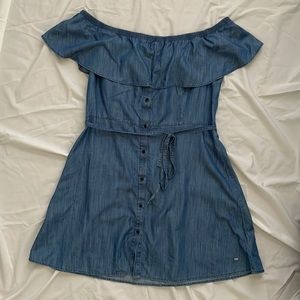 Tommy Hilfiger Denim Button Dress